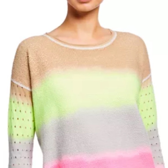 Lisa Todd Double Dip/Tie Dye pullover sweater, Med. CB2087 - Picture 2 of 5